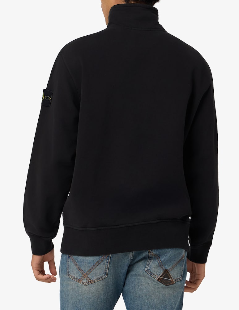 Stone Island Half-zip fleece polo - picture 3 Stone Island Half-zip fleece polo - picture 3