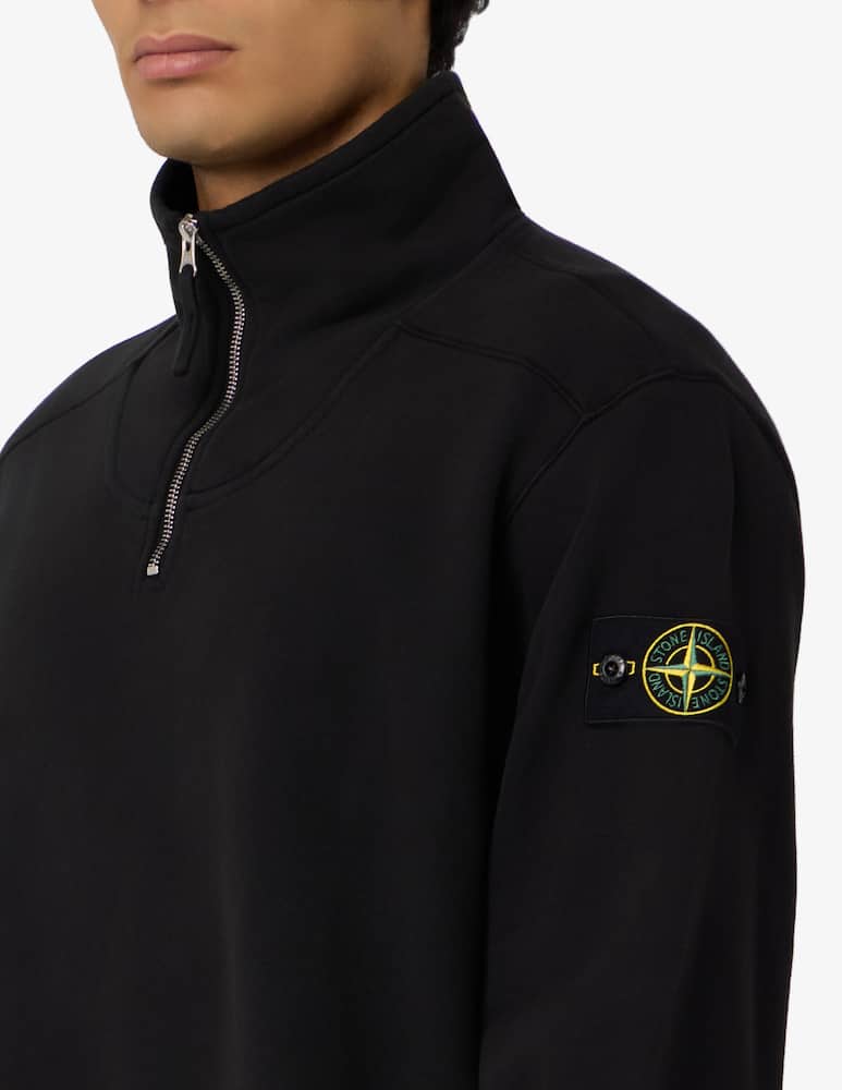 Stone Island Half-zip fleece polo - picture 4 Stone Island Half-zip fleece polo - picture 4