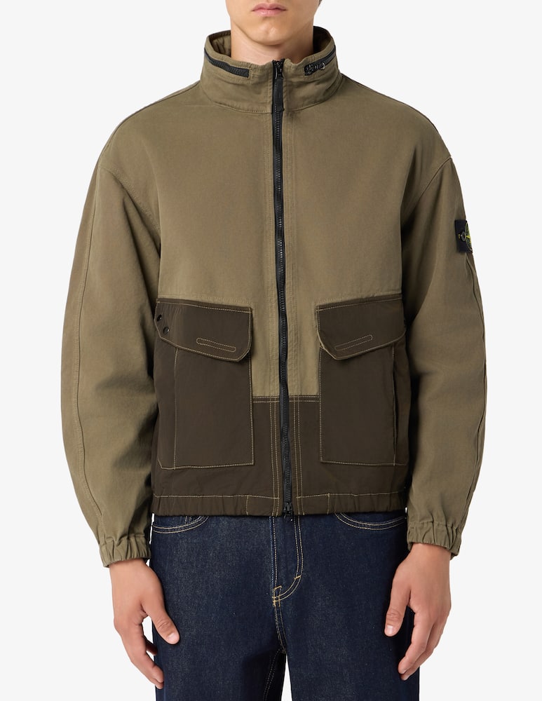 rinascente Stone Island Panama cotton overshirt