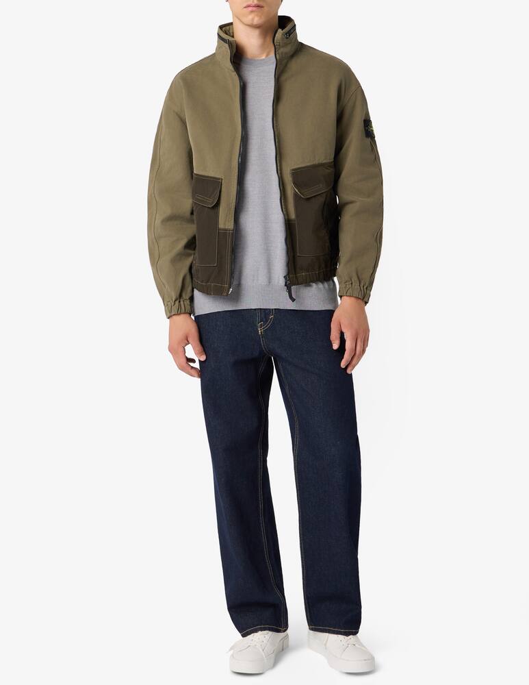 rinascente Stone Island Panama cotton overshirt