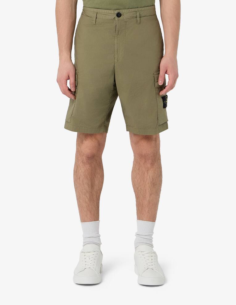 Pantaloncini Cargo Uomo In Cotone - Bermuda Con Tasche E Coulisse, Stile Vintage Casual, Colori Vari