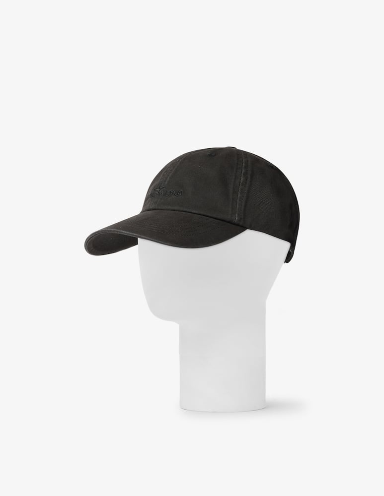 rinascente Stone Island Brushed cotton baseball cap
