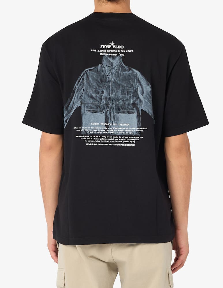 rinascente Stone Island Organic cotton t-shirt with print