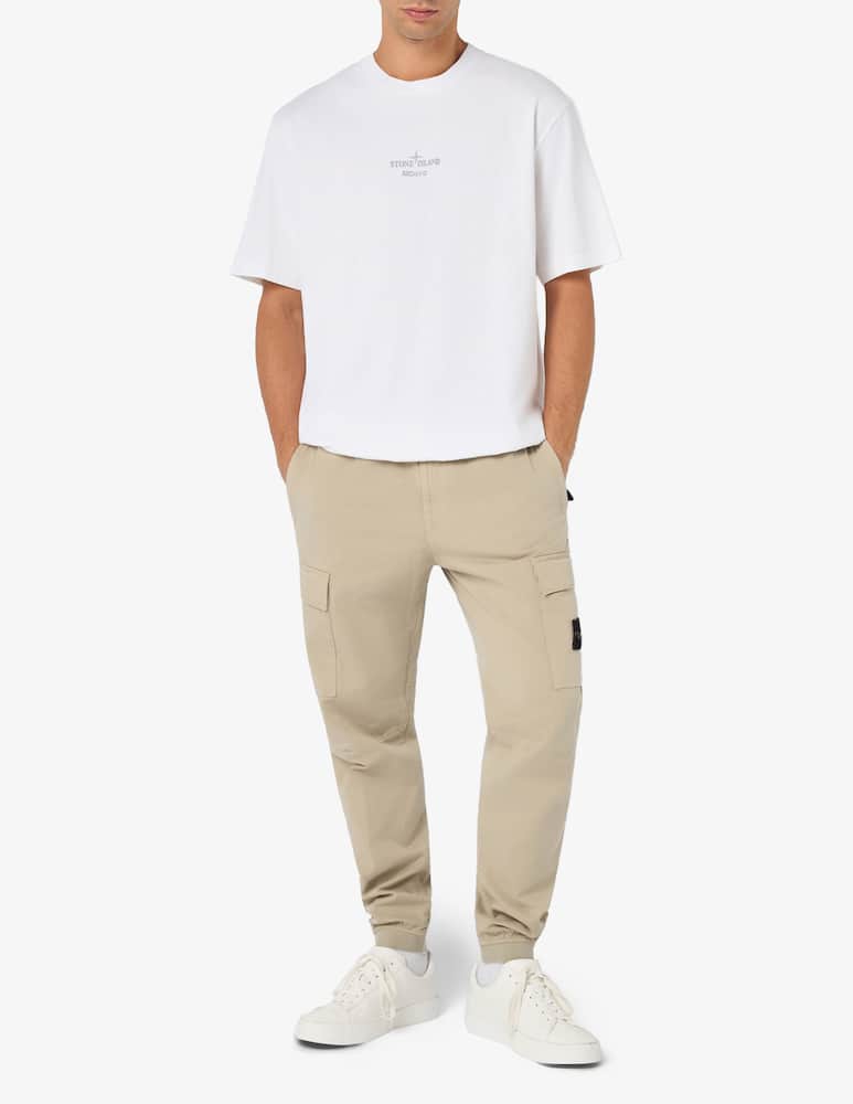 rinascente Stone Island Organic cotton t-shirt with print