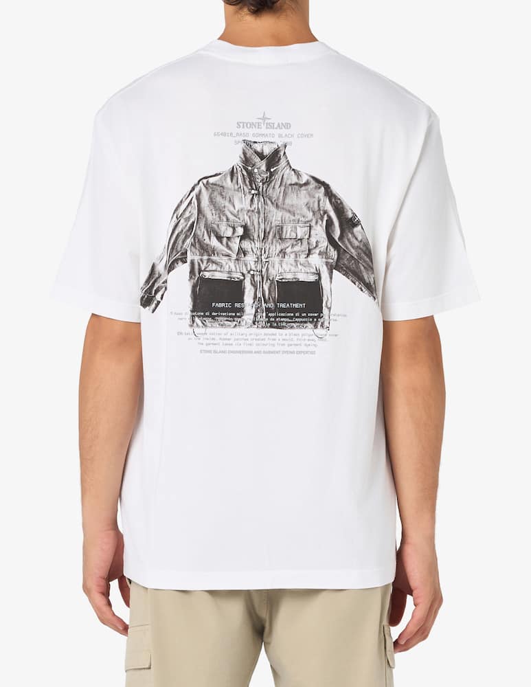 Stone Island T-shirt in cotone con stampa Archivio - immagine 3 Stone Island T-shirt in cotone con stampa Archivio - immagine 3