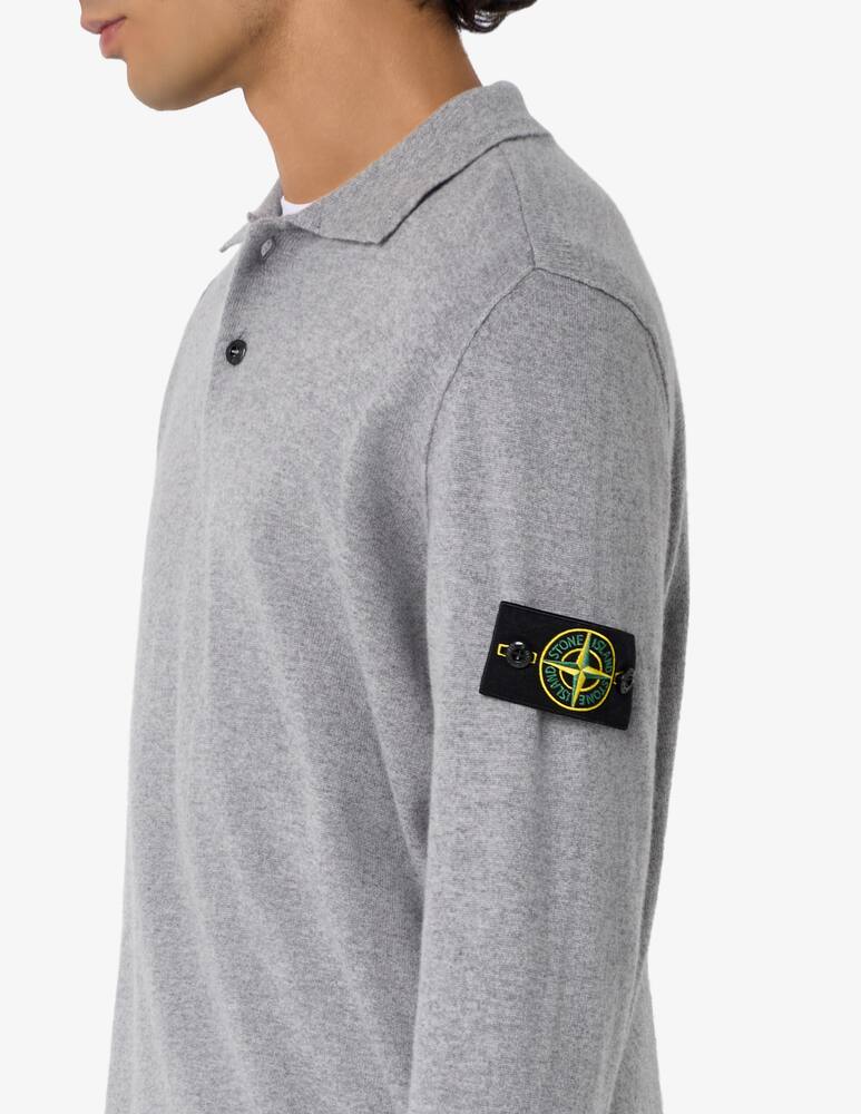 rinascente Stone Island Light wool polo jumper
