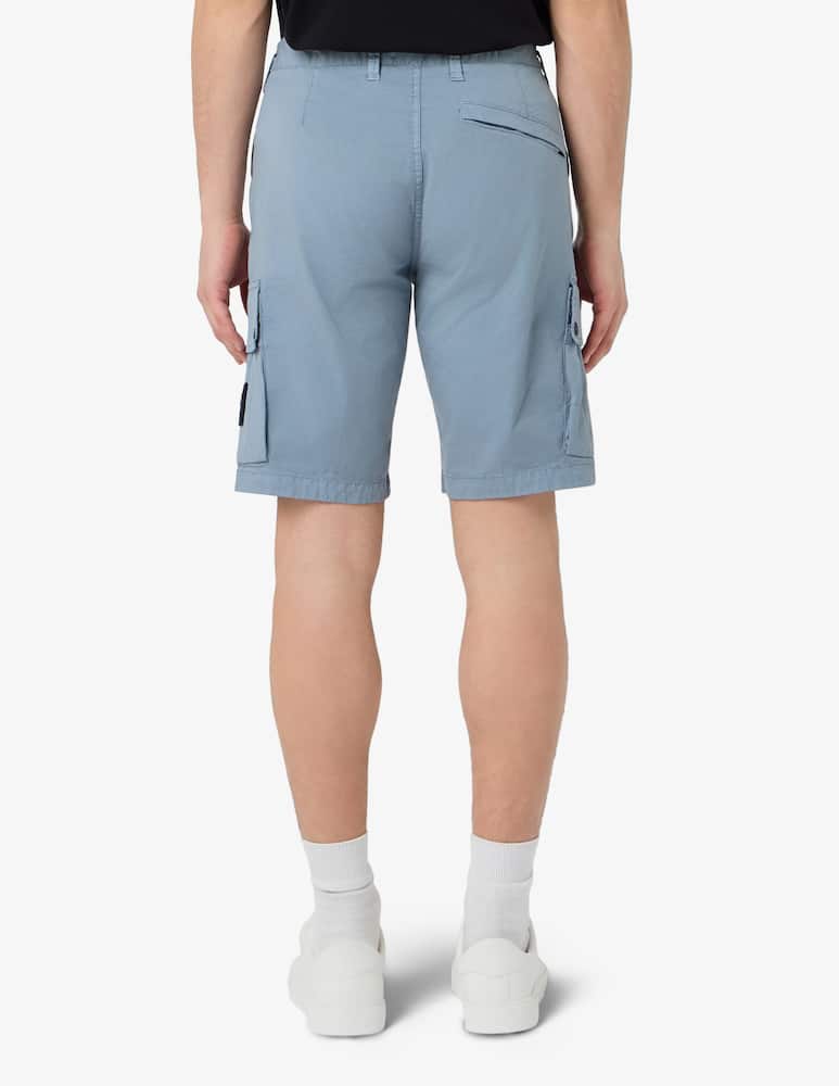 rinascente Stone Island Classic cotton cargo bermuda