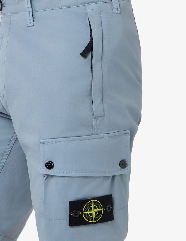 rinascente Stone Island Classic cotton cargo bermuda
