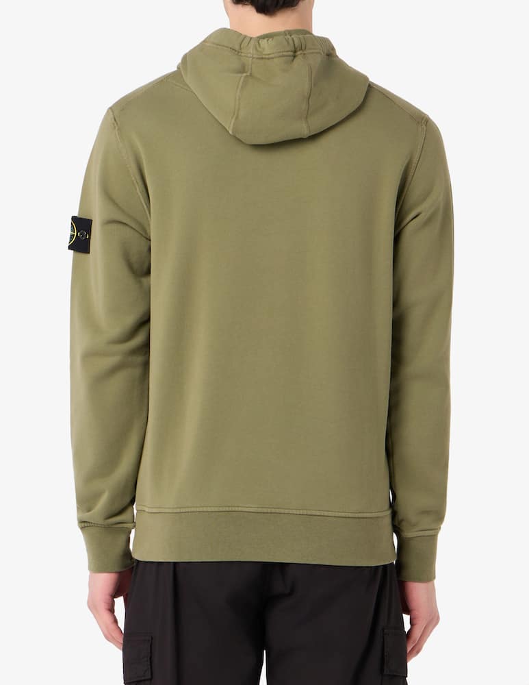 rinascente Stone Island Felpa basic con cappuccio in cotone organico