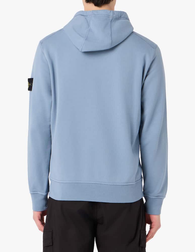 rinascente Stone Island Felpa basic con cappuccio in cotone organico