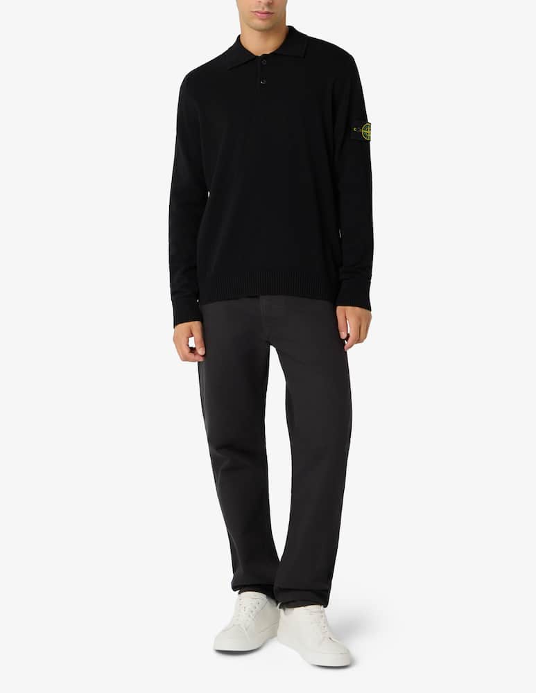 Stone Island Polo in lana geelong a maniche lunghe - immagine 2 Stone Island Polo in lana geelong a maniche lunghe - immagine 2