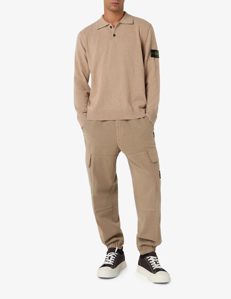 Stone Island Long-sleeve polo jumper - picture 2 Stone Island Long-sleeve polo jumper - picture 2