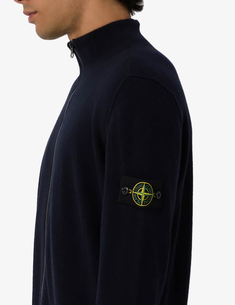 Stone Island Cardigan in geelong di lana - immagine 4 Stone Island Cardigan in geelong di lana - immagine 4