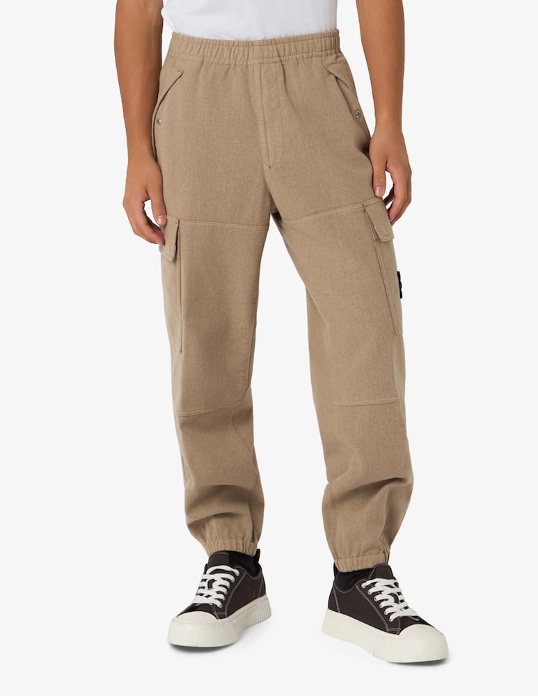 Stone Island wool nylon flannel trousers - picture 1 Stone Island wool nylon flannel trousers - picture 1