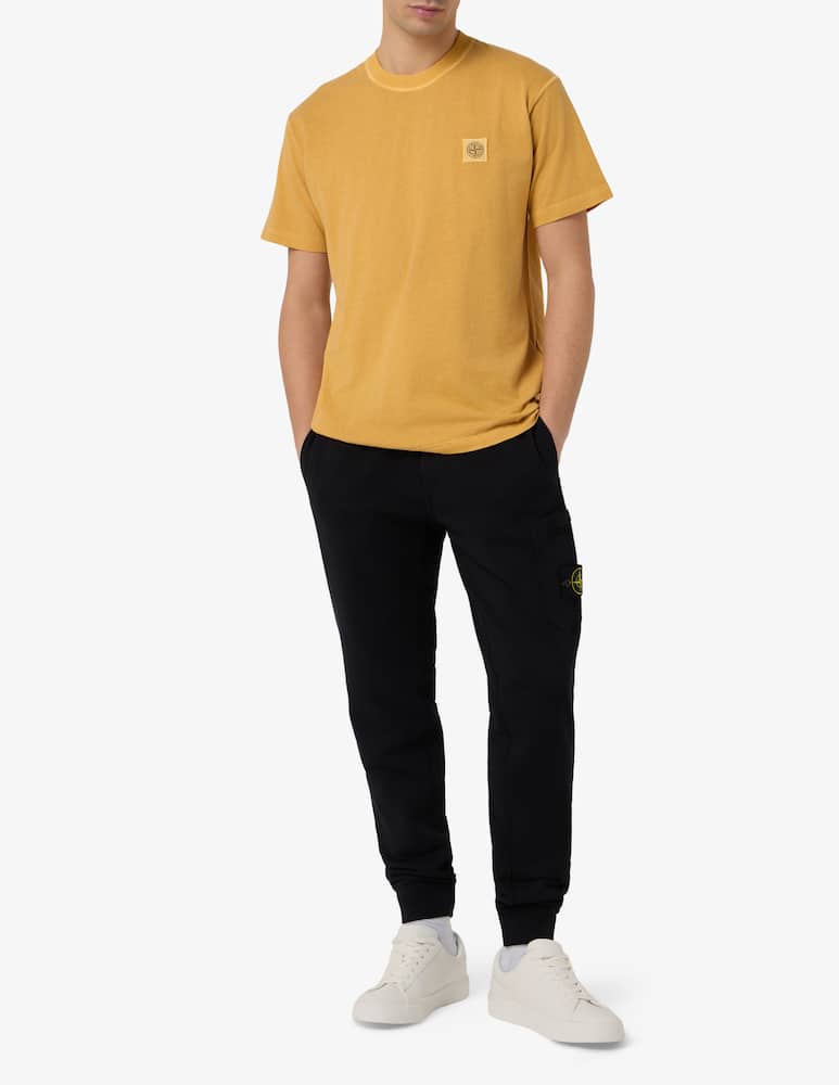 rinascente Stone Island Pantaloni slim in cotone organico