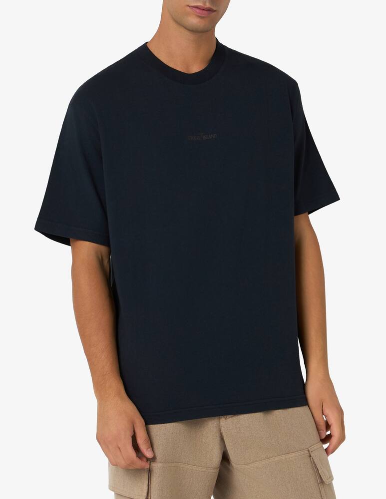 Stone Island T-shirt girocollo con stampa camo - immagine 1 Stone Island T-shirt girocollo con stampa camo - immagine 1