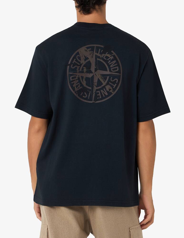 Stone Island T-shirt girocollo con stampa camo - immagine 3 Stone Island T-shirt girocollo con stampa camo - immagine 3