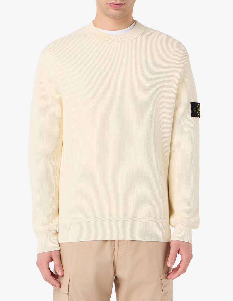 Stone Island Maglia girocollo in cotone - immagine 1 Stone Island Maglia girocollo in cotone - immagine 1
