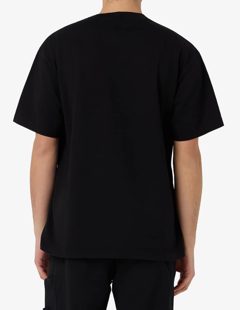 rinascente Stone Island T-shirt slavata in cotone organico