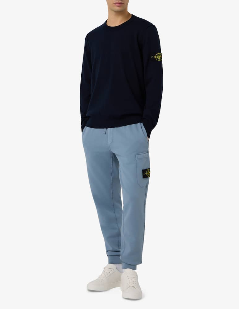 rinascente Stone Island Maglia girocollo in cotone organico