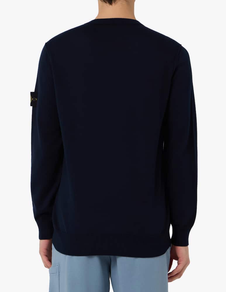 Stone Island Maglia girocollo in cotone organico - immagine 3 Stone Island Maglia girocollo in cotone organico - immagine 3