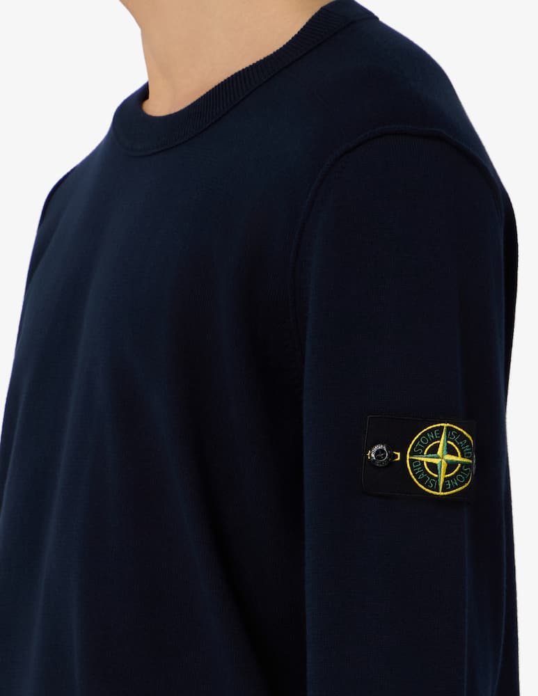 rinascente Stone Island Maglia girocollo in cotone organico