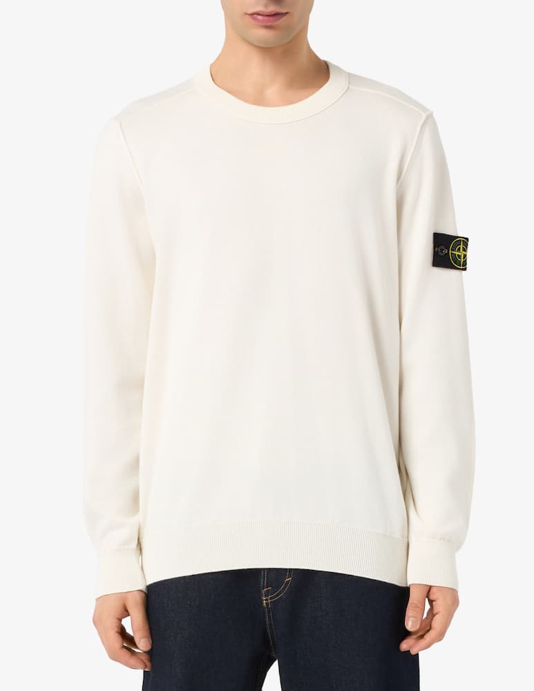 rinascente Stone Island Maglia girocollo in cotone bio