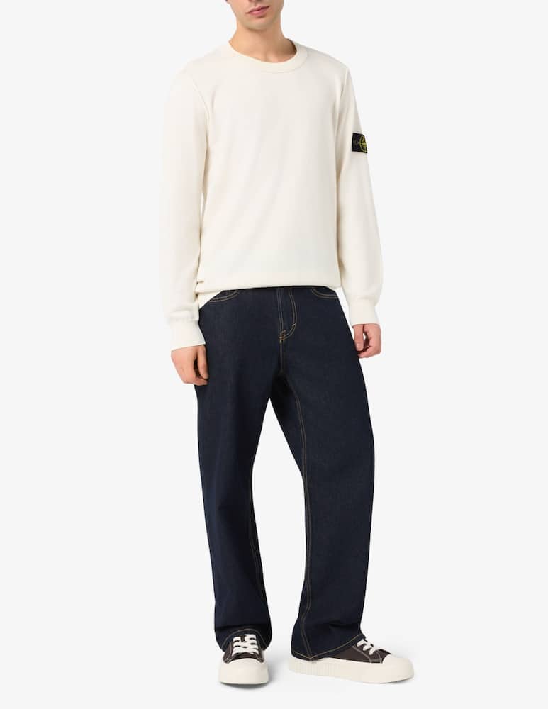 rinascente Stone Island Maglia girocollo in cotone bio