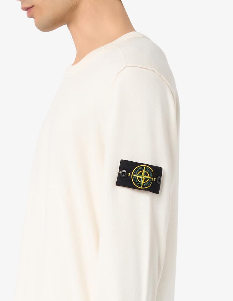 rinascente Stone Island Maglia girocollo in cotone bio