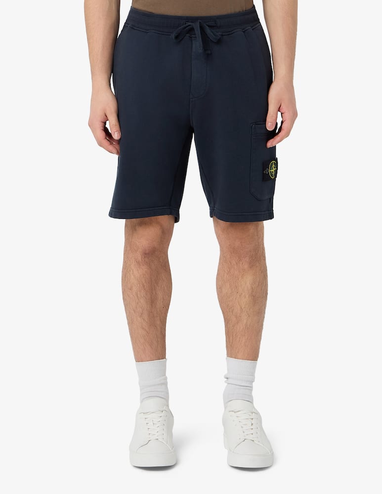 rinascente Stone Island Fleece cargo bermuda shorts