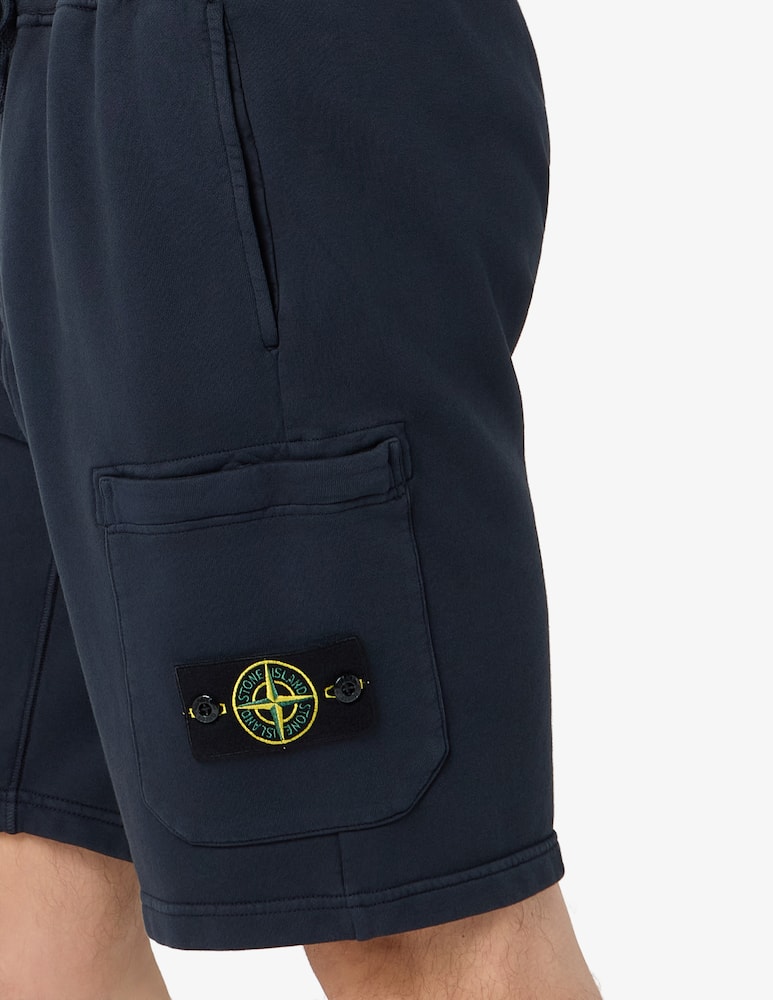 Stone Island Fleece cargo bermuda shorts - picture 4 Stone Island Fleece cargo bermuda shorts - picture 4