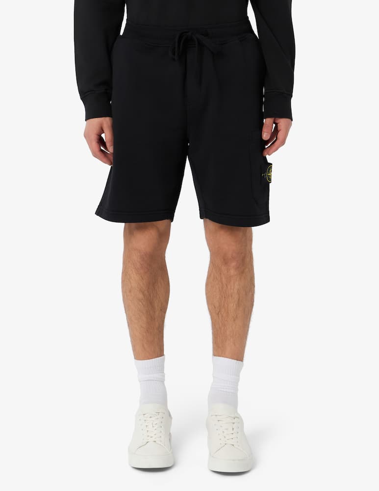 rinascente Stone Island Bermuda in felpa cotone organico