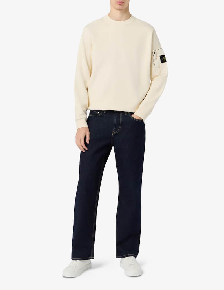 rinascente Stone Island Sweatshirt cotton fleece side pocket