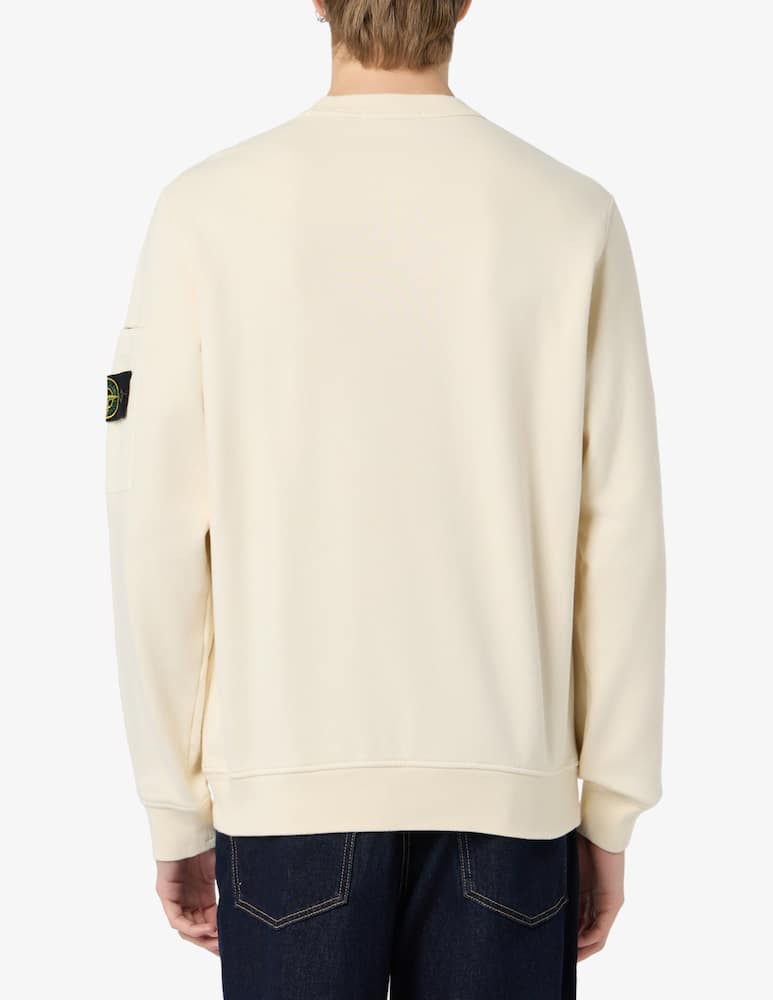 rinascente Stone Island Sweatshirt cotton fleece side pocket