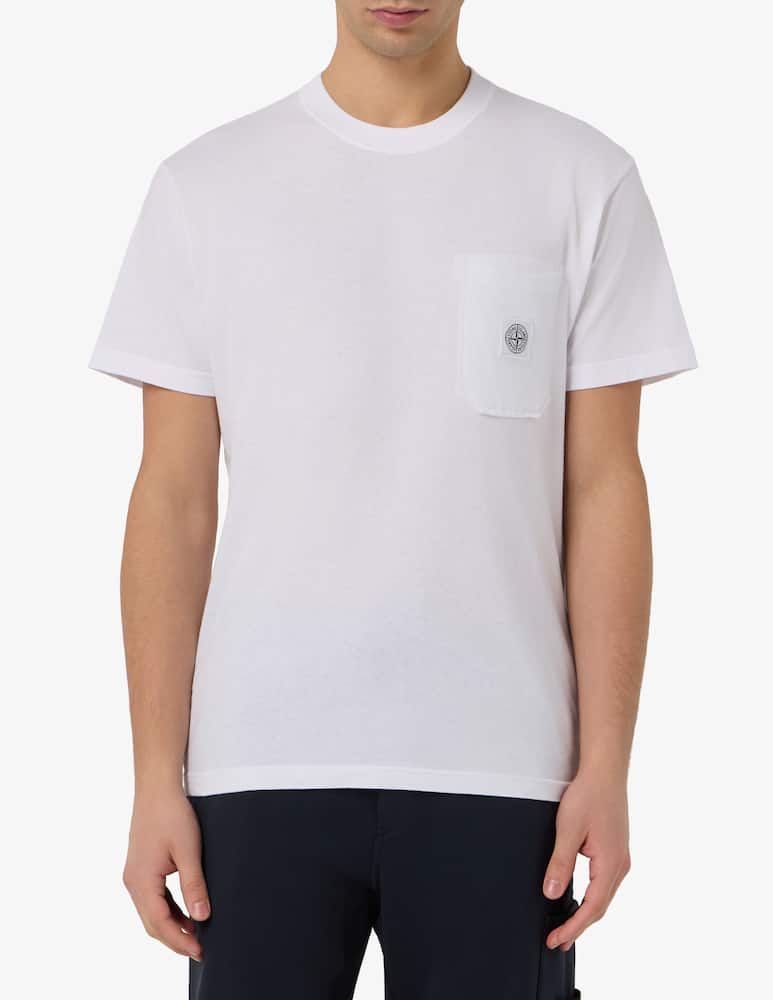 Stone Island T-shirt tasca in cotone biologico - immagine 1 Stone Island T-shirt tasca in cotone biologico - immagine 1