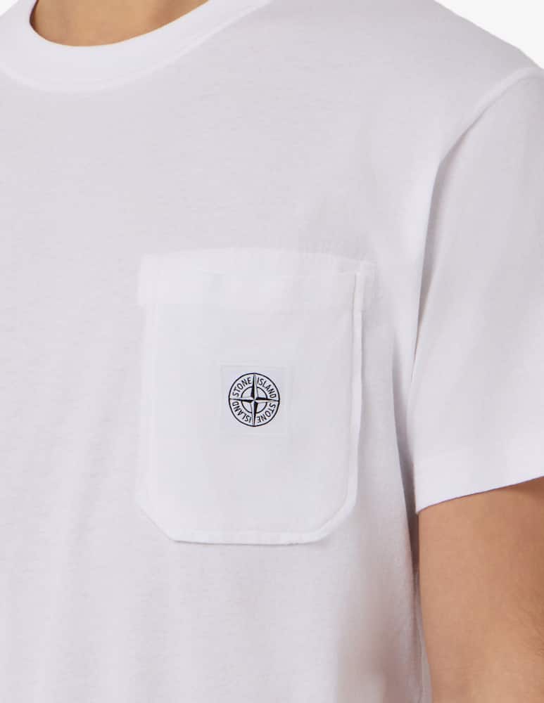 Stone Island T-shirt tasca in cotone biologico - immagine 4 Stone Island T-shirt tasca in cotone biologico - immagine 4