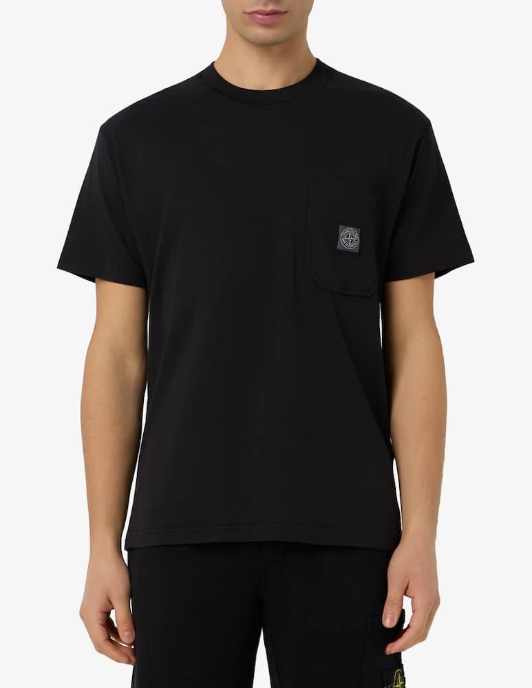 rinascente Stone Island Organic cotton pocket t-shirt
