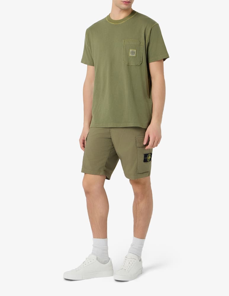 Stone Island T-shirt cotone organico con taschino - immagine 2 Stone Island T-shirt cotone organico con taschino - immagine 2