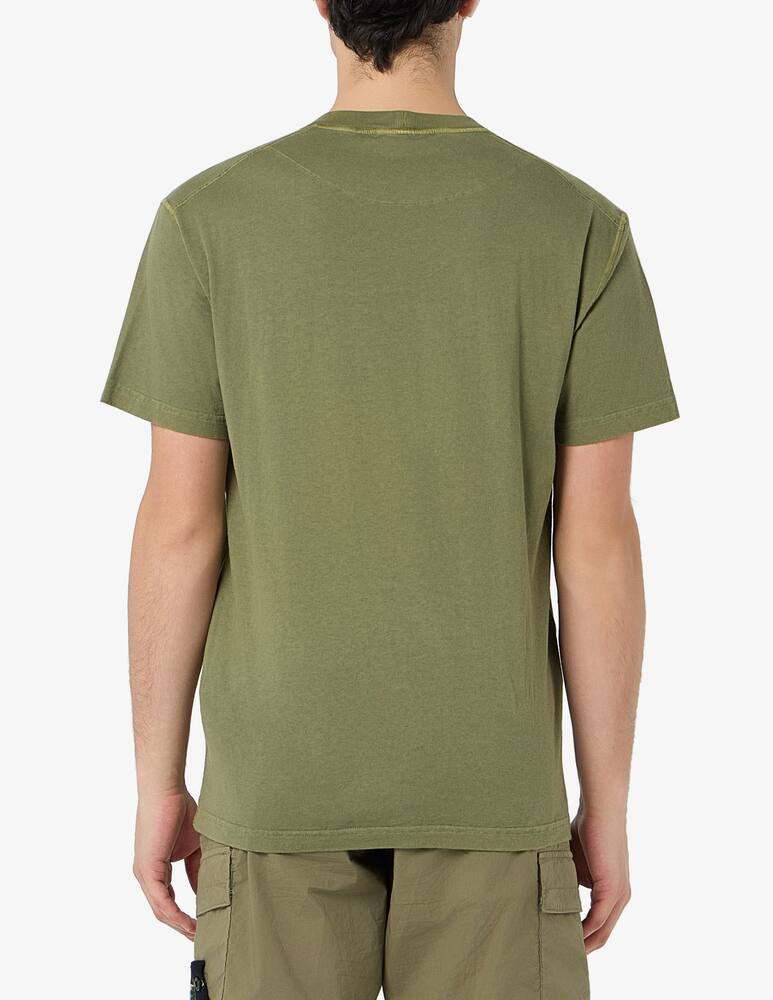 rinascente Stone Island T-shirt cotone organico con taschino