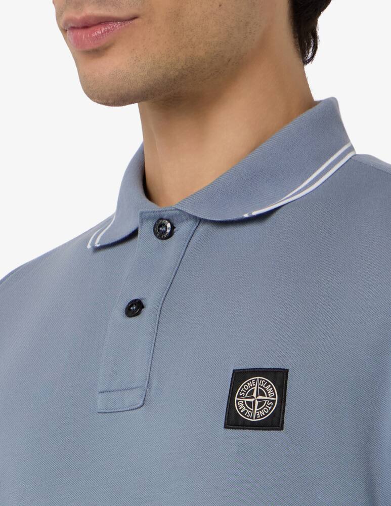 Stone Island Polo con colletto a contrasti - immagine 4 Stone Island Polo con colletto a contrasti - immagine 4