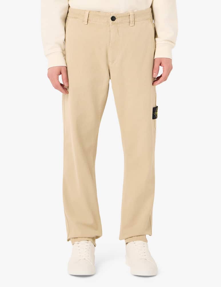 rinascente Stone Island Panama cotton trousers