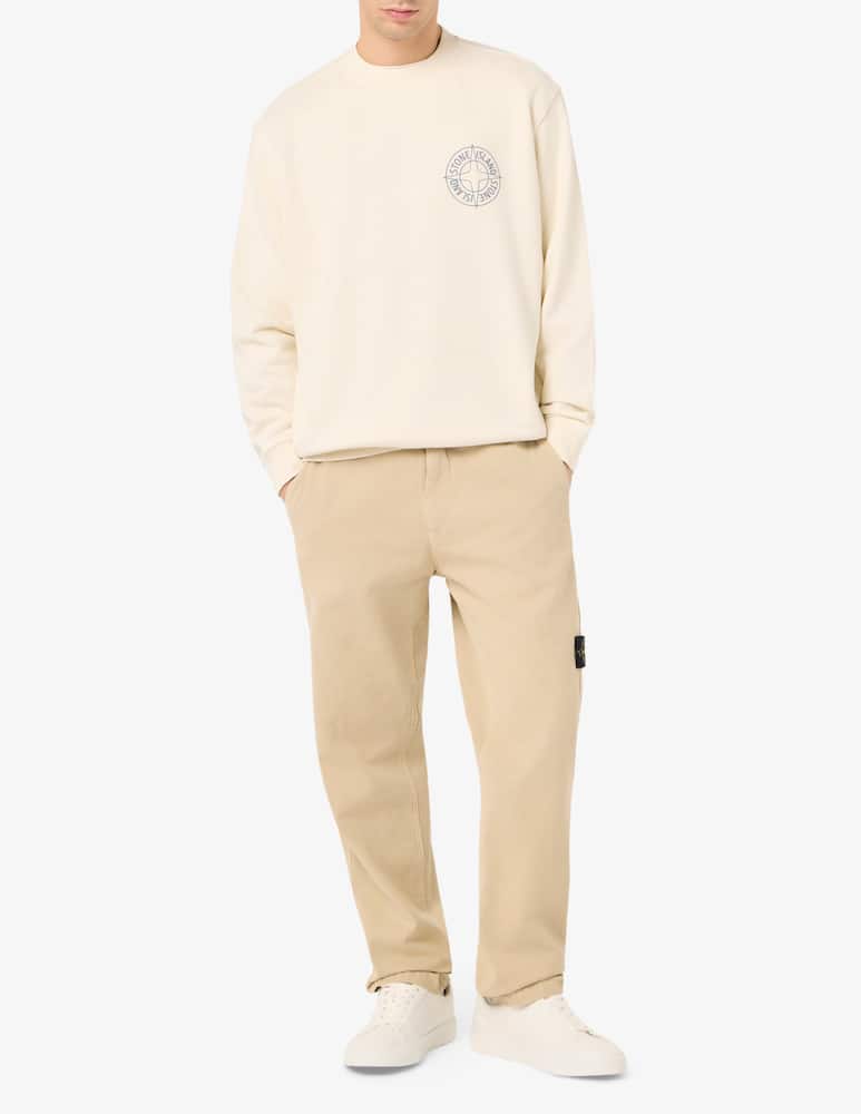 rinascente Stone Island Panama cotton trousers