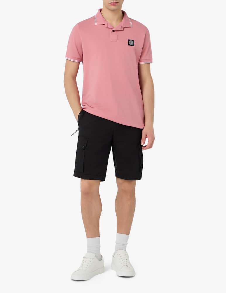 Stone Island Classic organic cotton cargo shorts - picture 2 Stone Island Classic organic cotton cargo shorts - picture 2