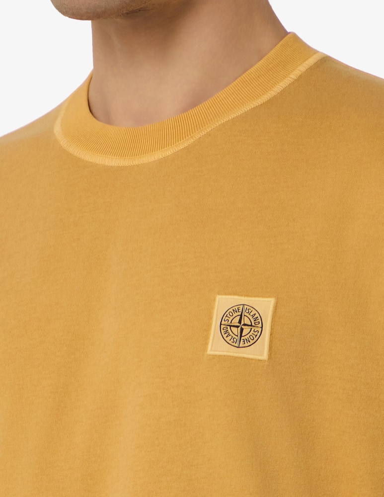 Stone Island Slavata effect t-shirt - picture 4 Stone Island Slavata effect t-shirt - picture 4