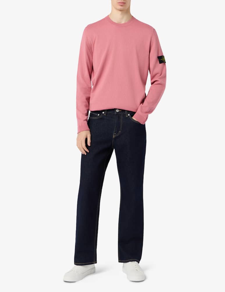 rinascente Stone Island Maglia girocollo in cotone organico