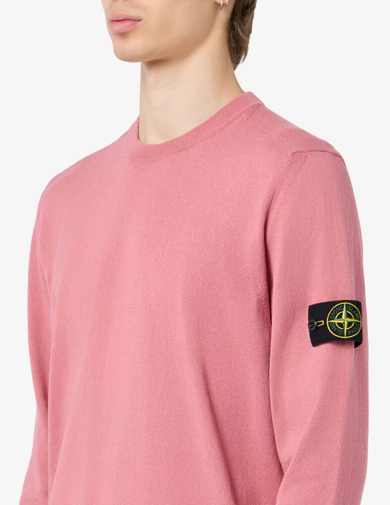 Stone Island Maglia girocollo in cotone organico - immagine 4 Stone Island Maglia girocollo in cotone organico - immagine 4