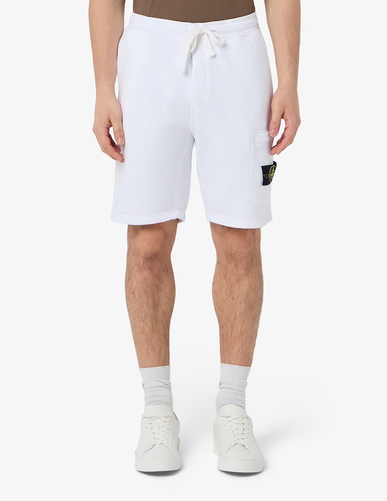 Stone Island Fleece cargo bermuda shorts - picture 1 Stone Island Fleece cargo bermuda shorts - picture 1
