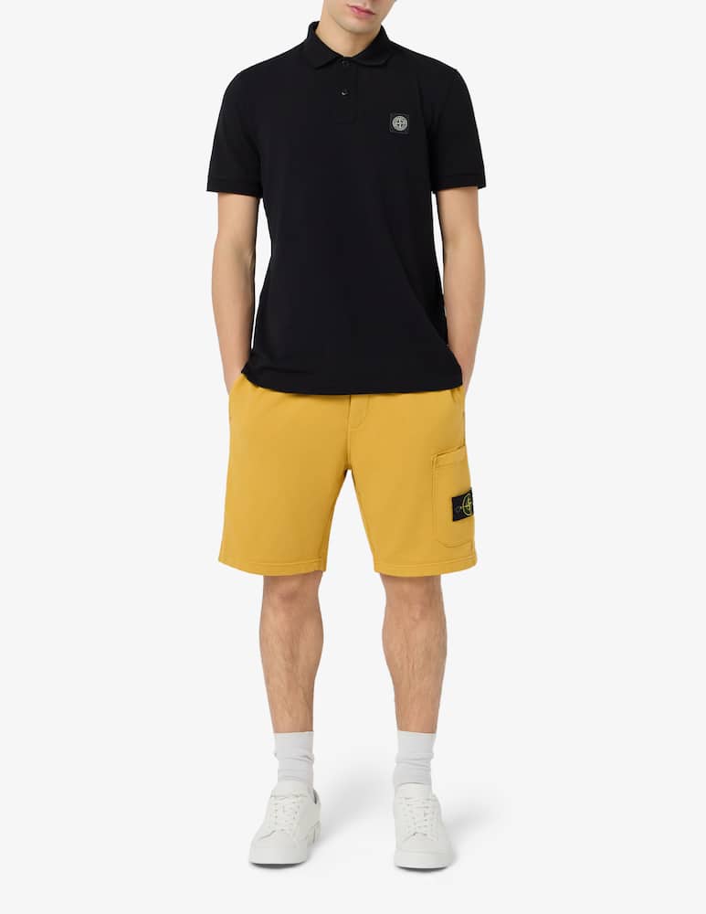 rinascente Stone Island Bermuda felpa cotone organico