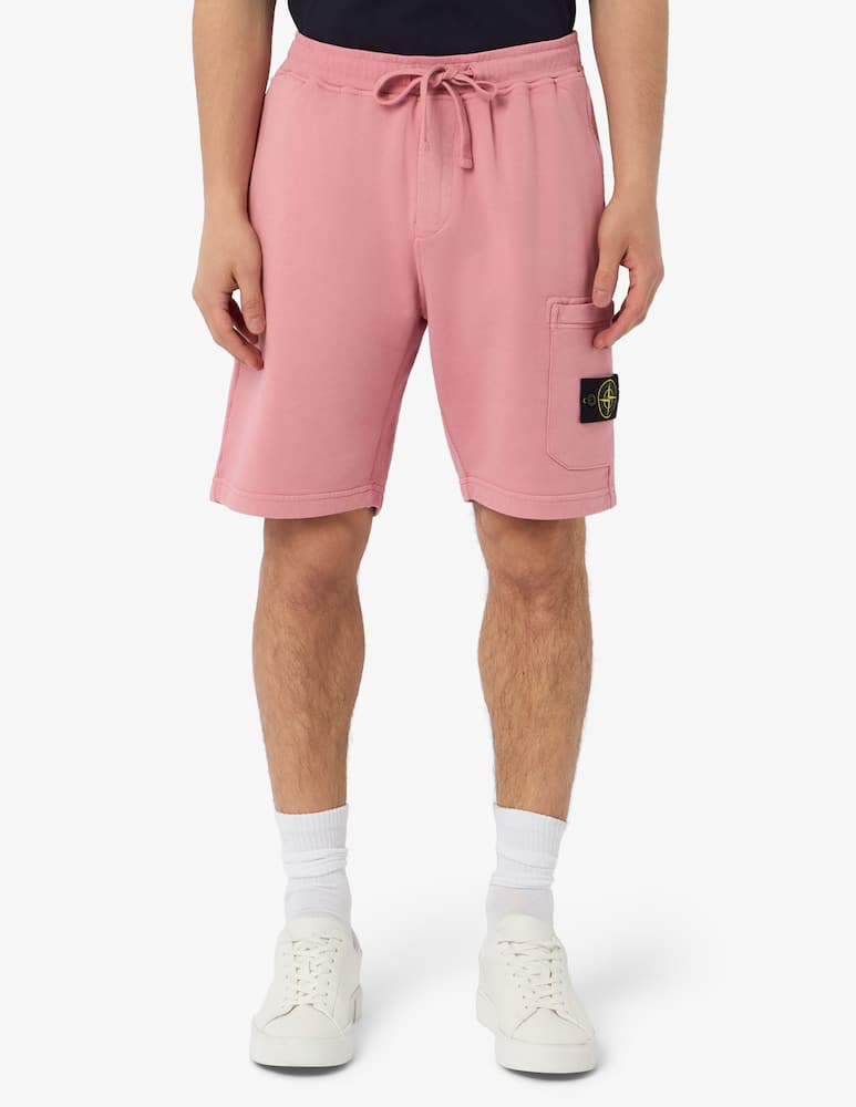 rinascente Stone Island Fleece organic cotton bermuda