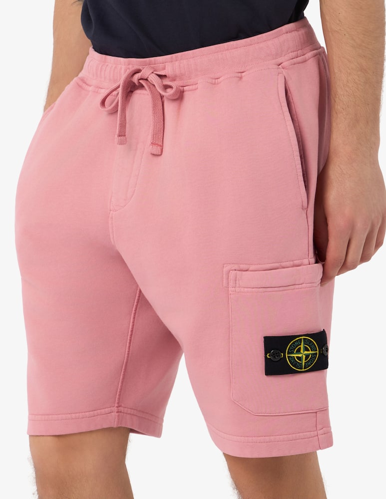 rinascente Stone Island Fleece organic cotton bermuda